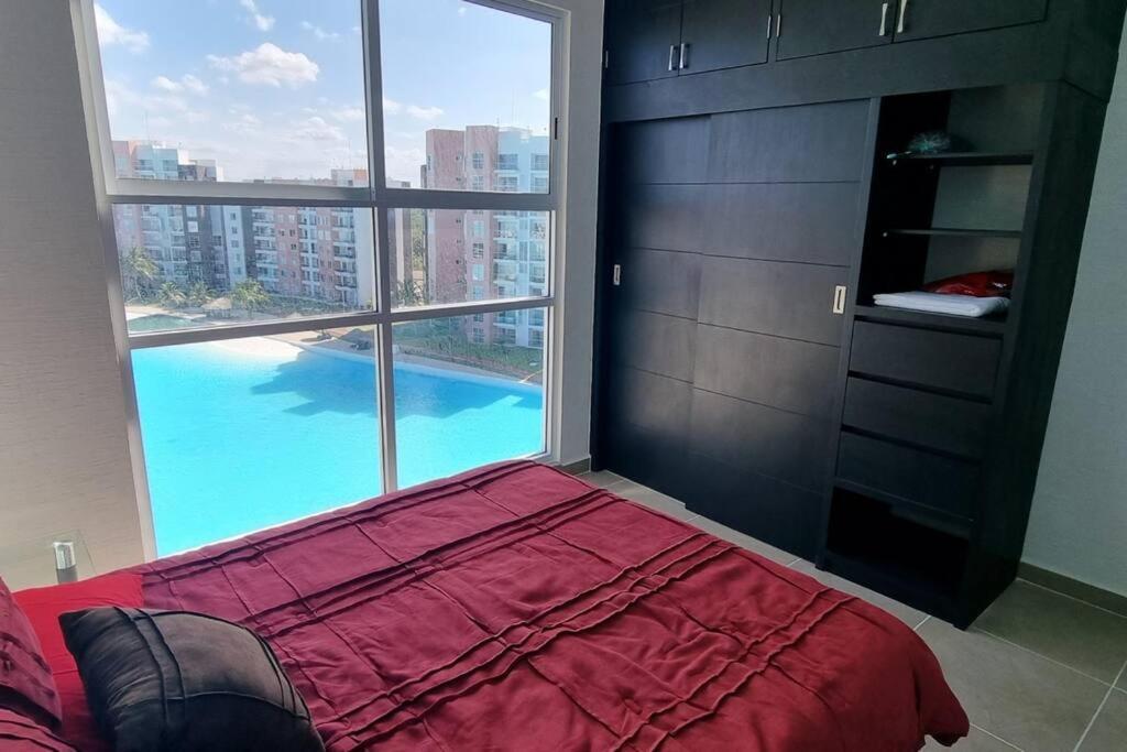 Departamento Con Laguna Artificial Cancún Exterior foto